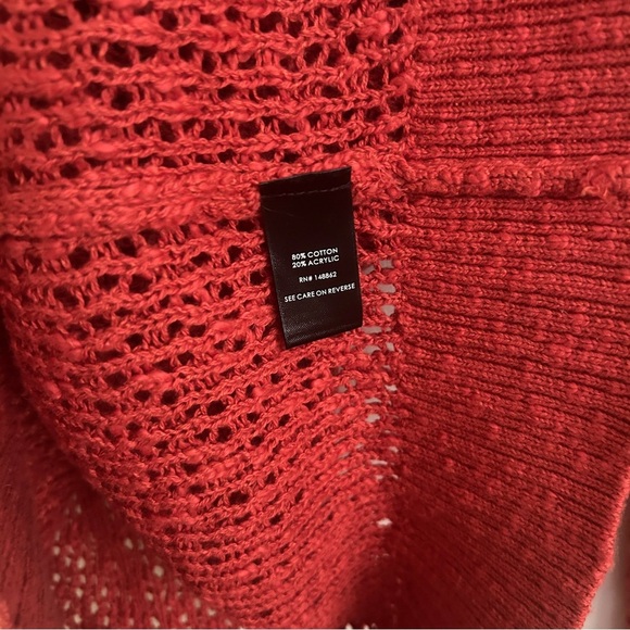 Torrid Women's Open Stitch Pullover V-neck Sweater - Picture 5 of 9